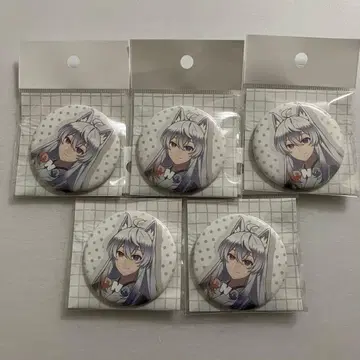 컬러풀 피치 도누쿠 캔뱃지 5개 컬러풀 피치 뮤지엄