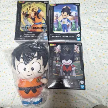 mtg 드래곤볼 피규어 3종 세트 봉제 인형