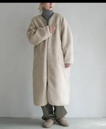 보아 코트 에크루