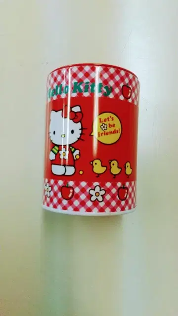 헬로키티 빨간색 저금통