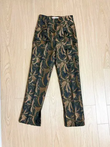 새상품급 TODAYFUL 투데이풀 자카드 슬릿 트라우저