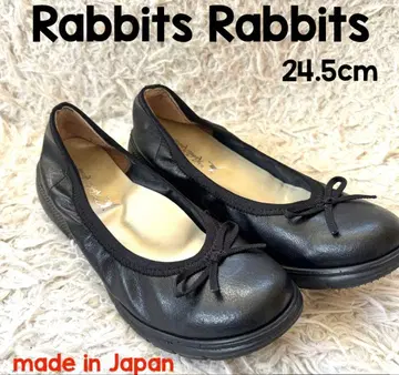 [일본제] Rabbits Rabbits 발레 슈즈 펌프스 24.5