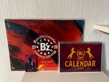 B'z 팬클럽 한정판 2026 달력 특전 포함 미개봉 새상품