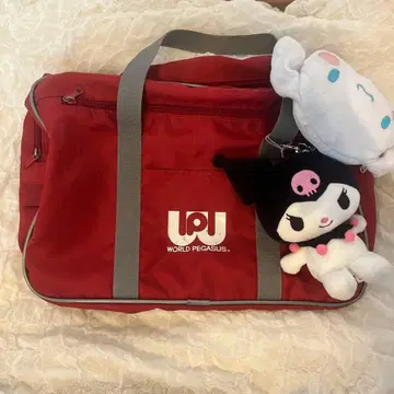 와페 스쿨백 구형 와페 빨간색 월드 페가수스