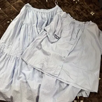 사만사 모스2 라이트 블루 셋업 F