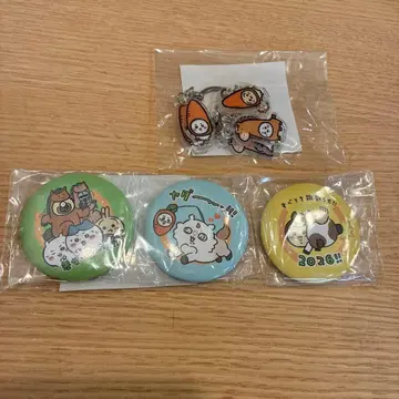 치이카와 말 캔뱃지 7연 아크릴 키링 세트 판매