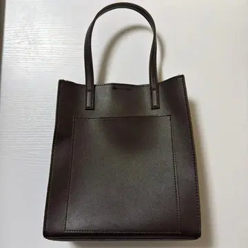 브라운 토트백 심플