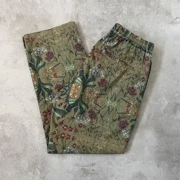 CABaN 코튼 브로드 팔레르모 프린트 이지 팬츠