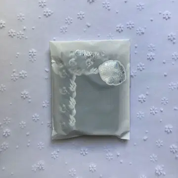 친자와 레이스 손수건 팬더 도트 블랙 미개봉 새상품