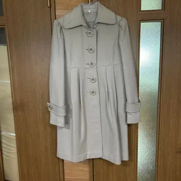 Y2K 베이지 하프 코트 11호