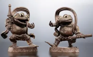 개구리 금강역사상 아운 세트 (목조 컬러) 아형 운형