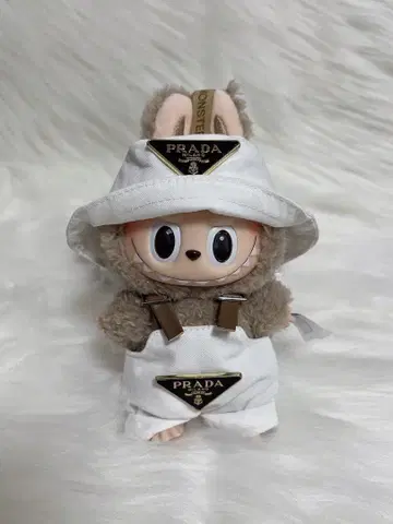 러브브 의류 White 팬츠 & 모자 (2개 세트)