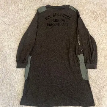 AVIREX 원피스 롱 기장 카키 M 사이즈