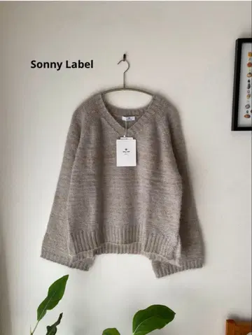 믹스 샤기 오버 니트 새상품