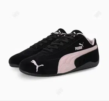 새상품 미사용 푸마 스피드캣 스니커즈 블랙 핑크 24cm