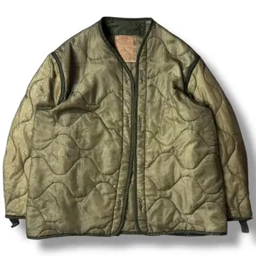 70s 미군 실물 M65 밀리터리 퀼팅 라이너 빈티지 구제 의류