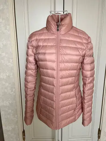 JOTT 핑크 다운 자켓 스탠드 카라