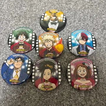 나의 히어로 아카데미아 캔뱃지 7개 세트