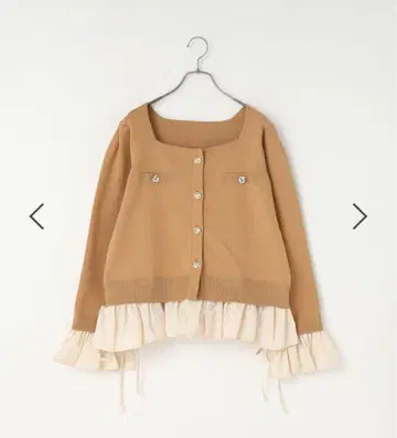 2WAY puripuri 가디건 LOWRYS FARM 카멜