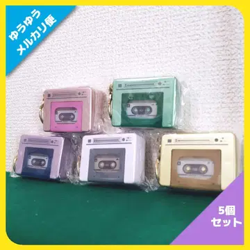 미니어처 컬러풀 테이프 레코더 (전 5종 세트)