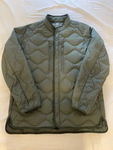 UNIQLO 유니클로 화이트 마운티니어링 퀼팅 자켓