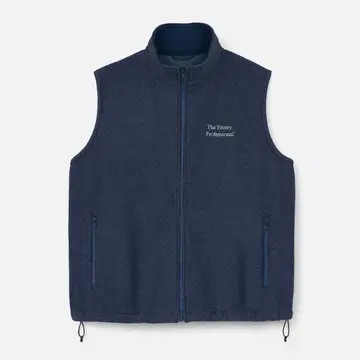 PROFESSIONAL FLEECE VEST (NAVY)