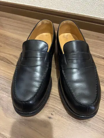 J.M.WESTON 180 로퍼 5하프 D 블랙 웨스턴