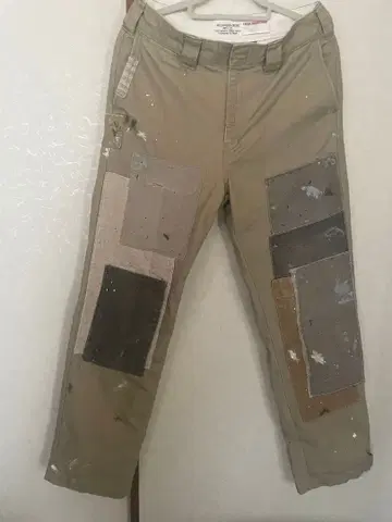 디키즈 리메이크 팬츠 패치워크 워크 팬츠