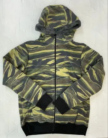 H97 퀵실버 카모플라쥬 집업 후드티