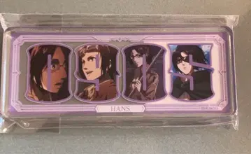 진격의 거인 한지 넘버 아크릴 플레이트