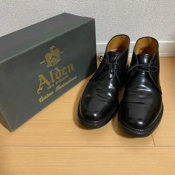 [ 컨디션 최상 ] 알든 코도반 처카 부츠 alden