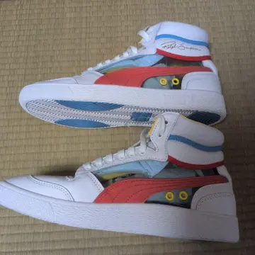 Puma 컬러풀 하이컷 스니커즈