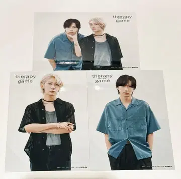 세라피 게임 트레이딩 브로마이드 사진 3장 세트 새상품