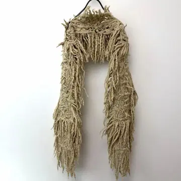 zucca 주카 판초로도 활용 가능한 두꺼운 실 울 스톨