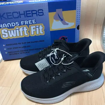 [새상품] 스케쳐스 남성용 스위프트 핏 블랙 27.0cm