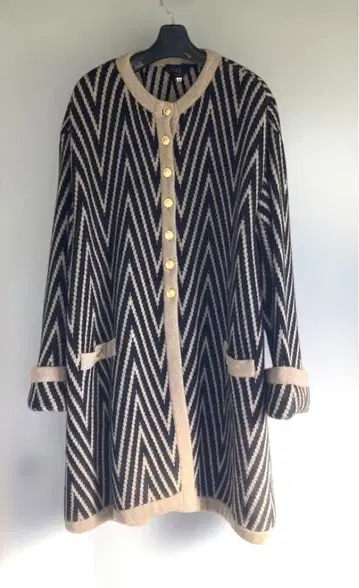 이탈리아제 poushal 캐시미어 사용 롱 코트 가디건 사이즈 44