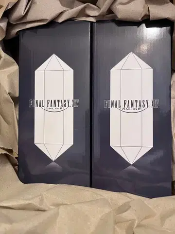 [ 미개봉 새상품 2개 세트 ] FF14 LED 라이트 빛의 크리스탈