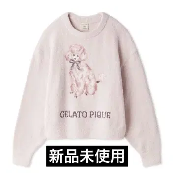 젤라피케 푸들 자카드 풀오버 PNK