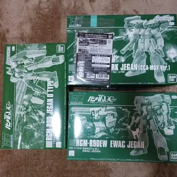 반다이 건담 프라모델 HGUC 제간 3체 세트