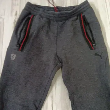 푸마 Ferrari 조거 팬츠 그레이 S