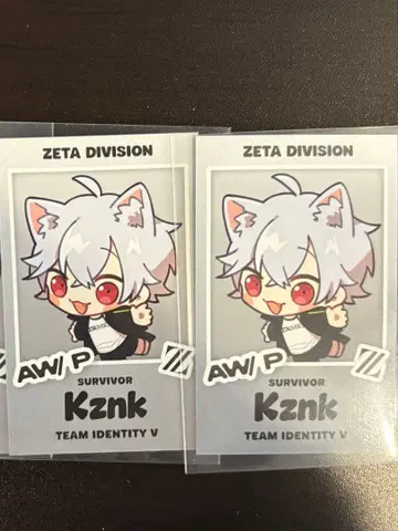 제5인격 IJL 플레이오프 ZETA 카즈네코 포토 카드