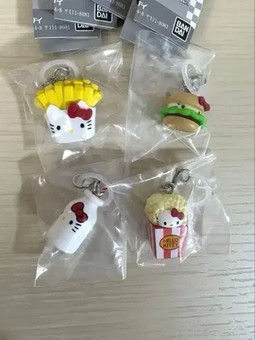 헬로키티 아메리칸 디자인 메지루시 액세서리 4종