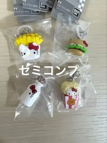 헬로키티 아메리칸 디자인 메지루시 액세서리 4종