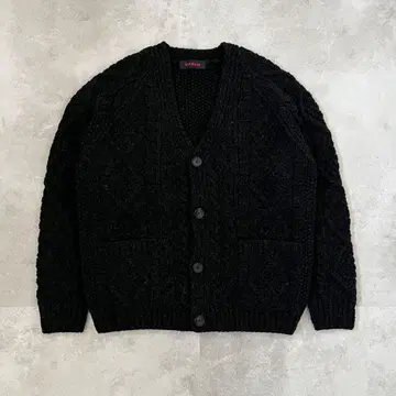 CABaN 울 핸드니트 케이블 가디건