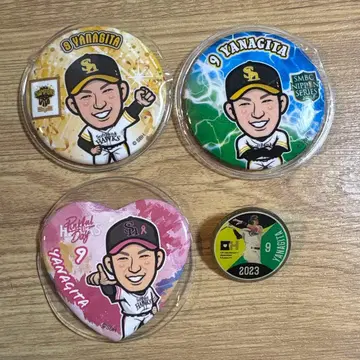 와카타카 가챠 호크스 야나기타 유키 4종 세트