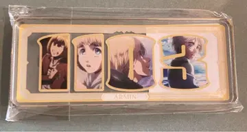 진격의 거인 알민 넘버 아크릴 플레이트