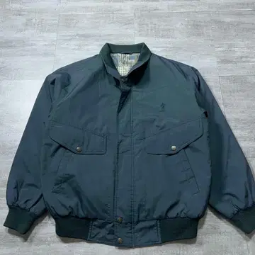 구제 스윙탑 해링턴 자켓 집업 블루종 충전솜