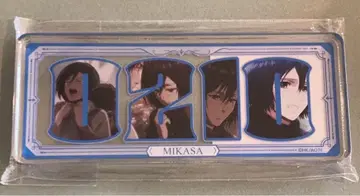 진격의 거인 미카사 넘버 아크릴 플레이트