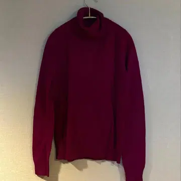 쓰리 도츠 캐시미어 100% 터틀 니트