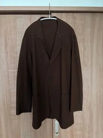 cale 칼 울 펠트 자켓 브라운 size 4